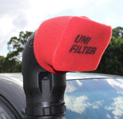 Unifilter Pre Cleaner Snorkel Ram Head Cover suits Large Safari Snorkel | Unifilter Australia