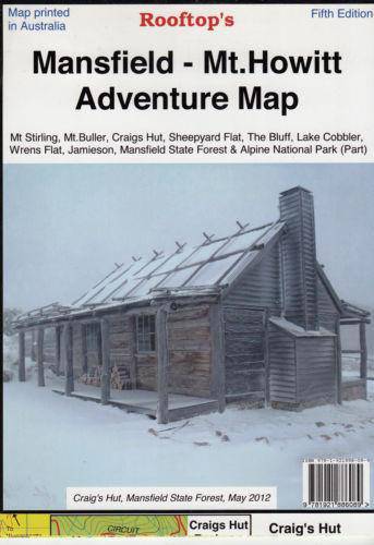 Rooftop's Mansfield Mt Howitt Adventure Map | Rooftop