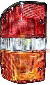 LHS Tail Light RED / CLEAR / AMBER LENS for Nissan Patrol GQ 8/87-10/93 | Depo