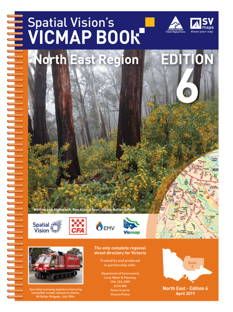 Spatial Vision Vicmap Book North East Region | Spatial Vision