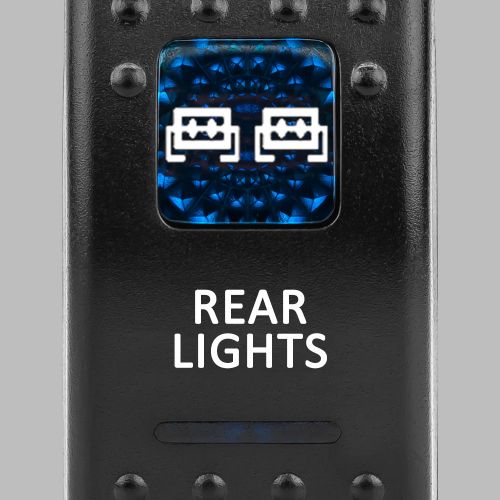 Stedi Switch - Rear Work Lights - Carling Type Rocker Switch | Stedi