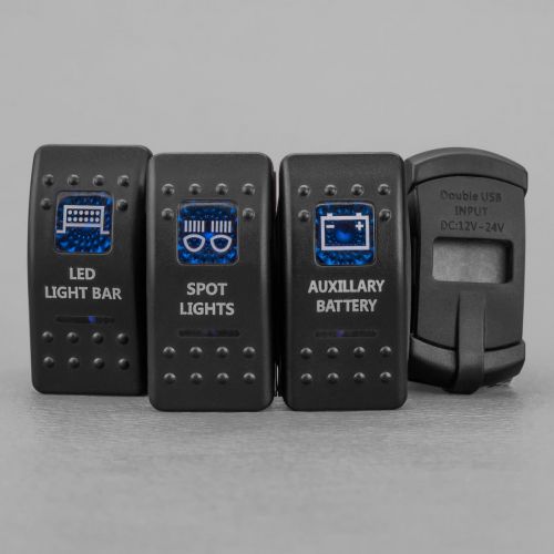 Stedi Switch - 4x4 Right Side Lights - Carling Type Rocker Switch | Stedi