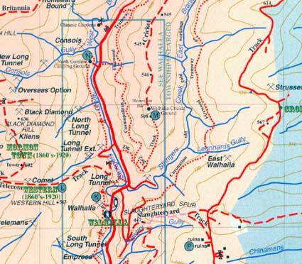 Adventurer Maps - Walhalla Adventurer Tourist and 4wd Map | Adventurer Maps