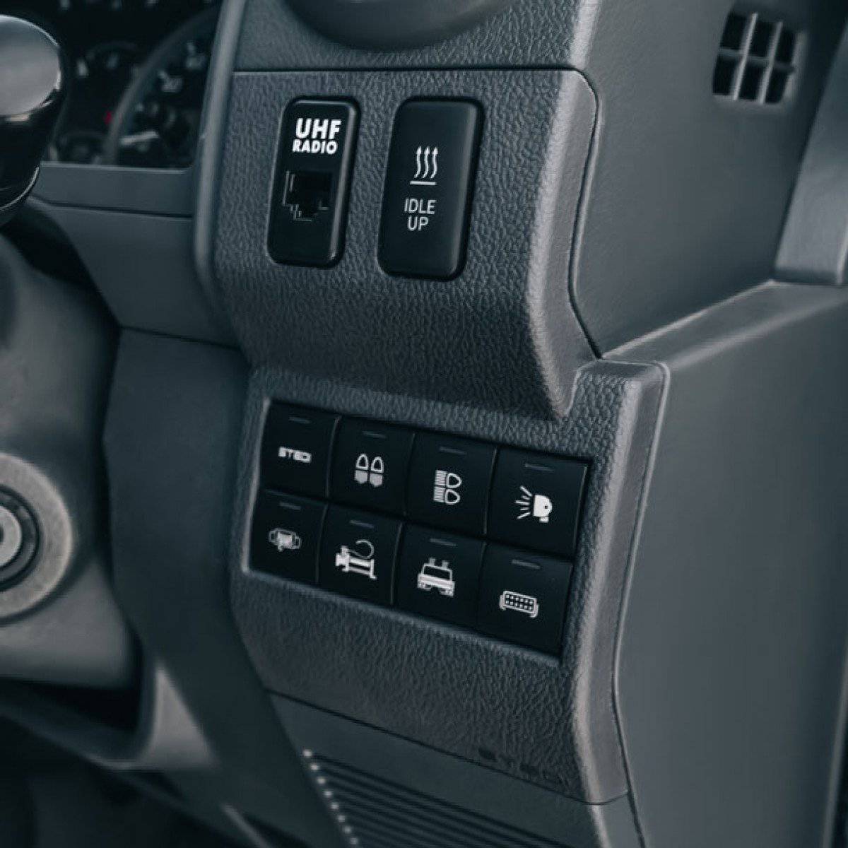 Stedi Switch - Work Lights - Square Type Push Switch to suit NEW Toyota Prado | Stedi