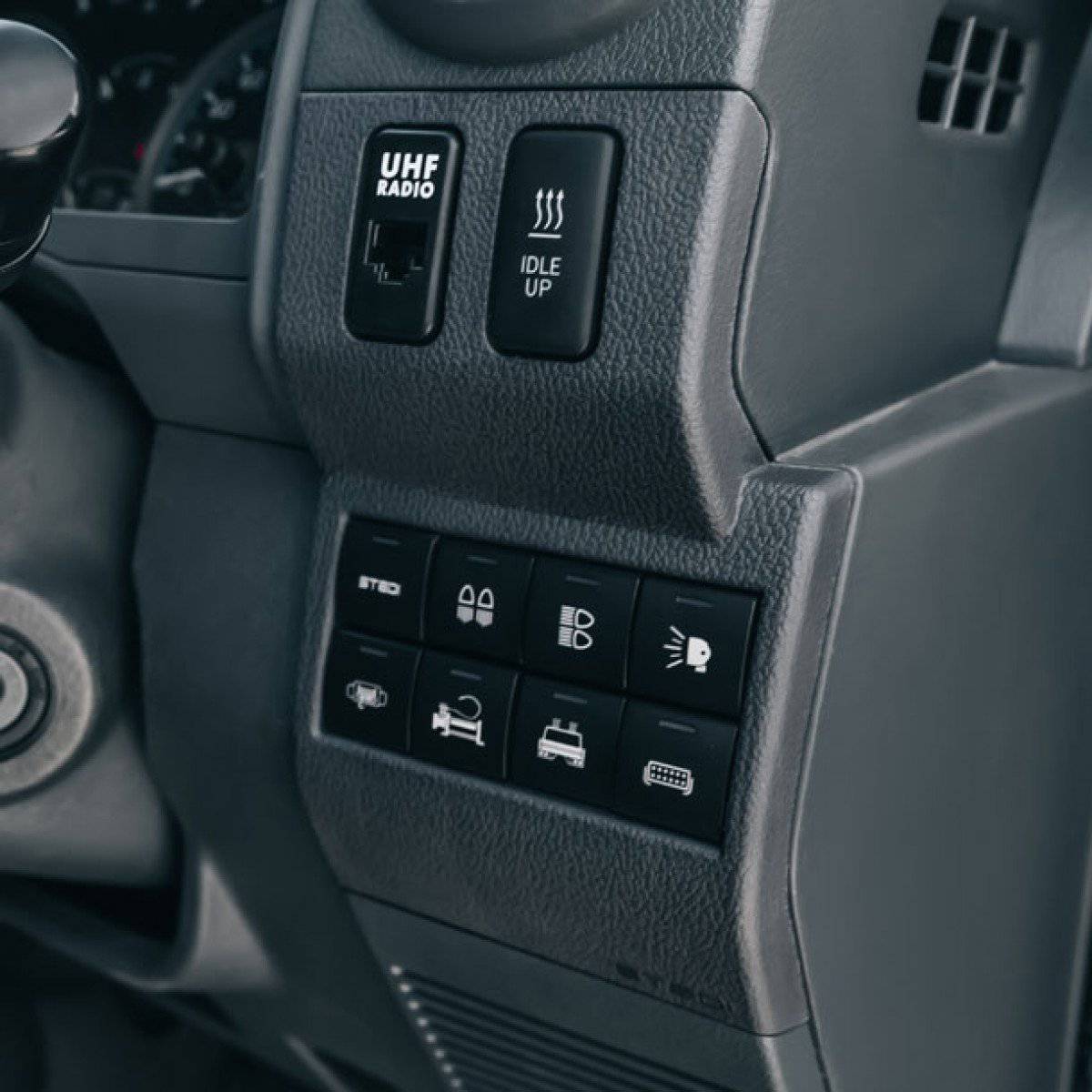 Stedi Switch - Rear Lights - Square Type Push Switch to suit NEW Toyota Prado | Stedi