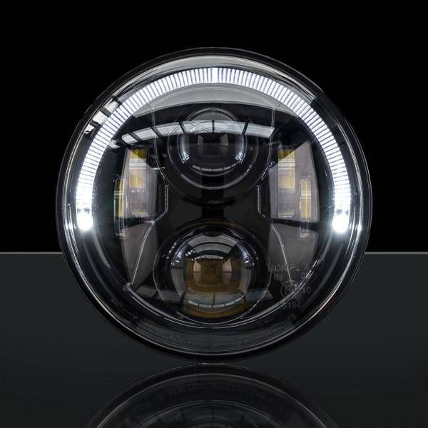 Stedi 7 inch CARBON LED Headlight for GQ Patrol, Jeep Wrangler & Landcruiser 75 | Stedi