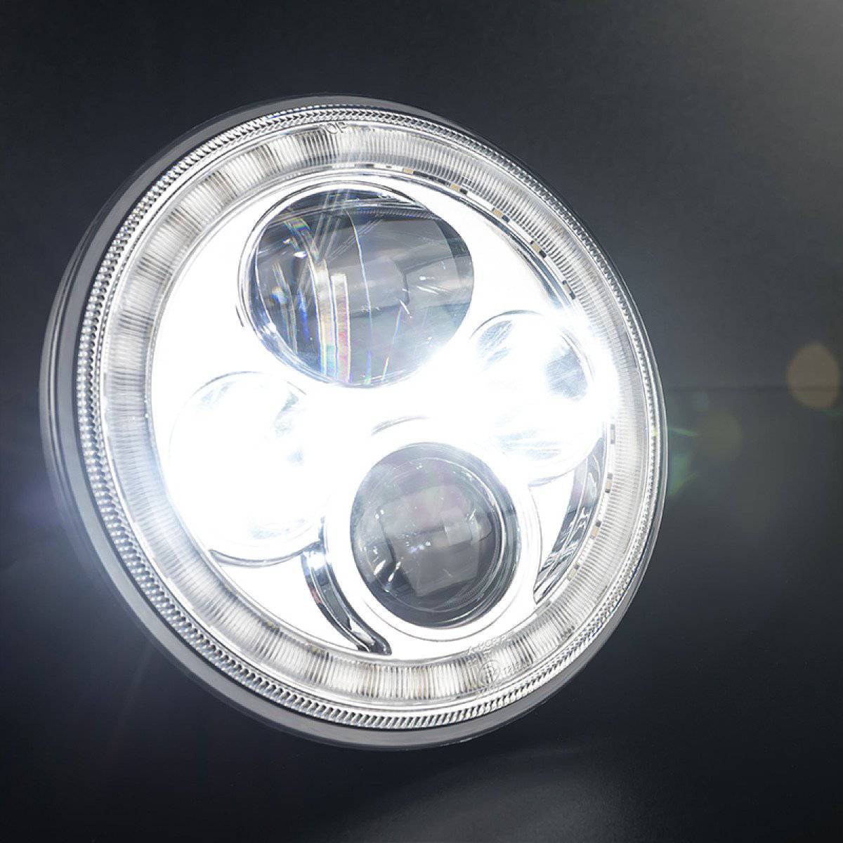 Stedi 7 inch IRIS LED Headlight for GQ Patrol, Jeep Wrangler & Landcruiser 75 | Stedi