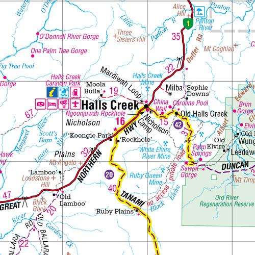 Hema Western Australia Road & 4WD Track Atlas | Hema