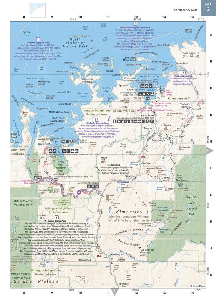 Hema Kimberley Atlas & Guide | Hema
